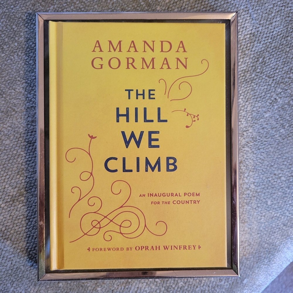 "The Hill We Climb" Amanda Gorman Book ~ Inaugural Poem ~ GUC ~ History Poetry